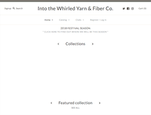 Tablet Screenshot of intothewhirled.com